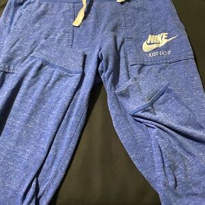 Nike Blue Athletic Sweatpants